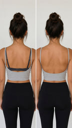 Sujetador invisible con espalda descubierta, efecto push-up y multiposición - Beatriz