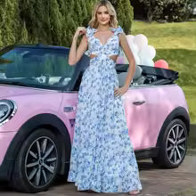 Vestido Maxi Floral - Vera