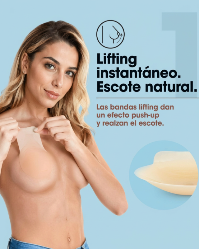 Sujetador adhesivo con efecto Push UP - Emma