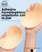 Sujetador Invisible Adhesivo con Push UP - Marina