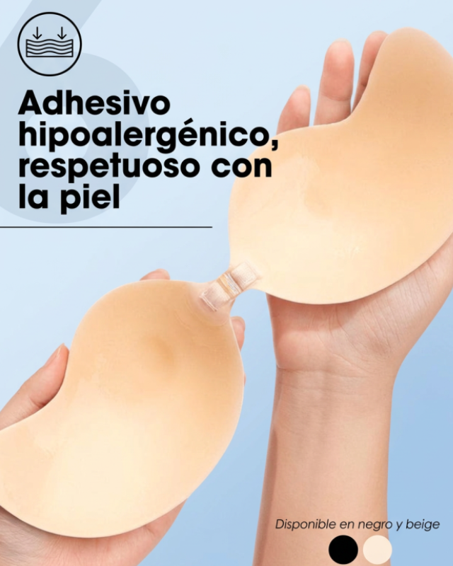 Sujetador Invisible Adhesivo con Push UP - Marina