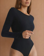 Body con mangas largas y espalda baja - Victoria