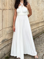 Robe multiposition Odyssée élégante et versatile pour toutes occasions, style infini et adaptable à votre goût.