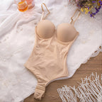 Body con espalda baja y escote con Push Up - Valeria